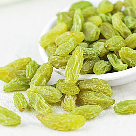 PREMIUM KANDHARI GREEN KISHMISH (ORIGIN- AFGHANISTAN)